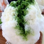 埜庵 - 抹茶ミルク金時