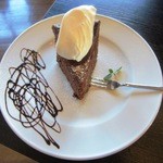 田舎カフェ オーチャード - 本日のケーキの「ガトーショコラ」