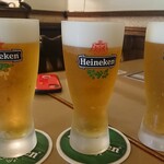 レストラン山水 - ハイネケン