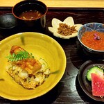 Kuzushi Nosuke - 真フグ味噌漬の天丼風＆食事セット