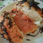 チックタック・ダイナー - （2013/4月）「明太子＆ガーリックブレッド」の断面