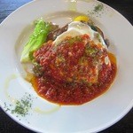 田舎カフェ オーチャード - ランチの「豚肩ロースのグリル」