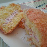 ケープコッド・クックオフ - （2013/4月）「ブルーリボンセット」のストロベリークリームケーキの断面