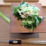 茶洒 金田中 - 刻み野菜