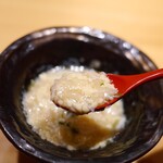 恵比寿 鮨 ふじまさ - 豪快に混ぜていただきます