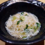 恵比寿 鮨 ふじまさ - 毛蟹茶碗蒸しごはん