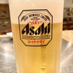 朝日超干生啤酒杯