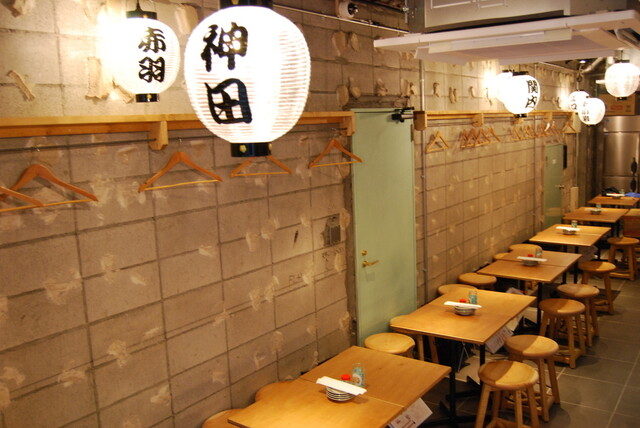 内観写真 神田西口 もつ焼のんき 神田居酒屋 食べログ 