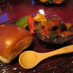 ダイニング ウメテイ - ミルクパン、ラタティーユ