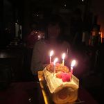 ダイニング ウメテイ - サプライズのケーキ