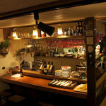 Barba - 2013/05　夜の店内（閉店後店主と飲みつつ）