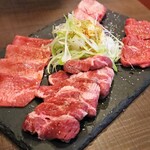 焼肉 結 - タン盛り 3,300円