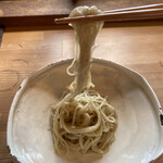 季より - 「水腰そば」♫ 加水率60%の極細麺(●´ω｀●)