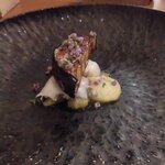 IL TEATRINO DA SALONE - 賀茂茄子　太刀魚　花穂紫蘇（2022.9）