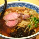 幸屋きよまる - 今回のミッションは「昔ながらの中華そば  大盛」(¥850-税込)です。綺麗なんだよね~良い香りなんだよね~美味いんだよね~だから通ってんの。(笑)