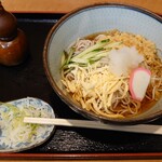 福はら - 冷やし花そば440円