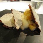 レフェルヴェソンス - ショコラの葉とカルダモンアイスクリーム