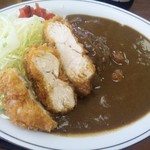 キッチン南海 - ジューシー＆肉厚の「チキンカツカレー」