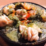 Supein Gyokai Baru - 白子と鱈のガーリックオーブン焼き