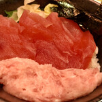 Mekiki no ginji - まぐろたたきの赤鉄火丼