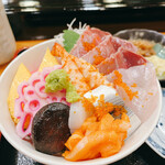 三ツ木 - 海鮮丼　1760円