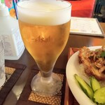 神戸アジアン食堂バル SALA - 生ビール。