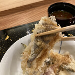 てんぷら 一心 - あわび茸