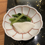 てんぷら 一心 - お新香