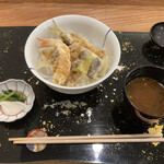 てんぷら 一心 - 味噌汁はあおさ？