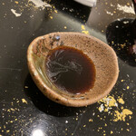 てんぷら 一心 - 穴子の漬けたれ