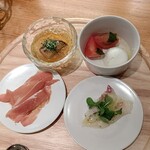 アルバロンガ - おすすめ前菜4点