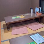 中華料理 景福 - いつも小上がりに座ります