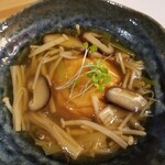 おばんざい 帰蝶 - 魚河岸揚げきのこあん