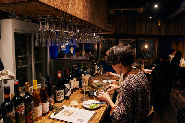 座席 : 青いイタリアン （【旧店名】Trattoria Noe） - 芝公園