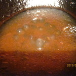 とんかつ マンジェ - 赤出汁にはなんとタピオカが・・・