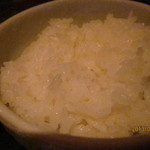 とんかつ マンジェ - つやつやのコシヒカリ