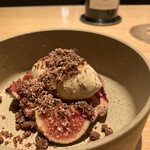 マンサルヴァ - 無花果とアマゾンカカオのドルチェ。間違いナシの組み合わせ♪