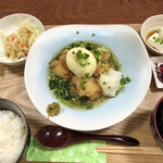 和創彩 ゆゆ - 鶏と玉子天ぷら煮おろし　1,100円