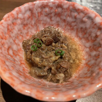 くずし鉄板 あばぐら 神田店 - 牛すじ煮込み