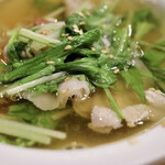 波へい - 水菜と豚肉のオデン