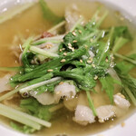 波へい - 水菜と豚肉のオデン