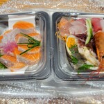 鮮活 喰で!! - テイクアウトで ◇サーモン丼◇お任せ丼