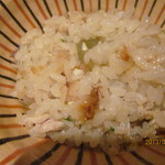 日本料理 百屋 - 鯛と蕗のごはん、アップ！