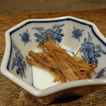 柳家 - ウドの皮のきんぴら