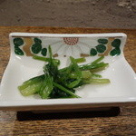 柳家 - 芹のお浸し（５月）