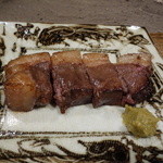 柳家 - 害獣駆除で三日前に獲れた蝦夷鹿のロース