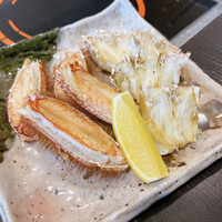 活かに 北斗 - 焼き蟹