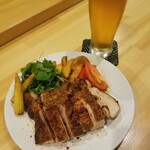 Shikou - 鶏モモ肉のスパイシー焼きビールのお供にお勧めの一品