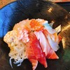 Sushi Douraku - 季節によりネタが変化します。今期はシラウオが入ってて激アツ！！