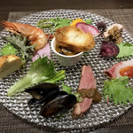 キャトルラパン - 前菜盛り合わせ